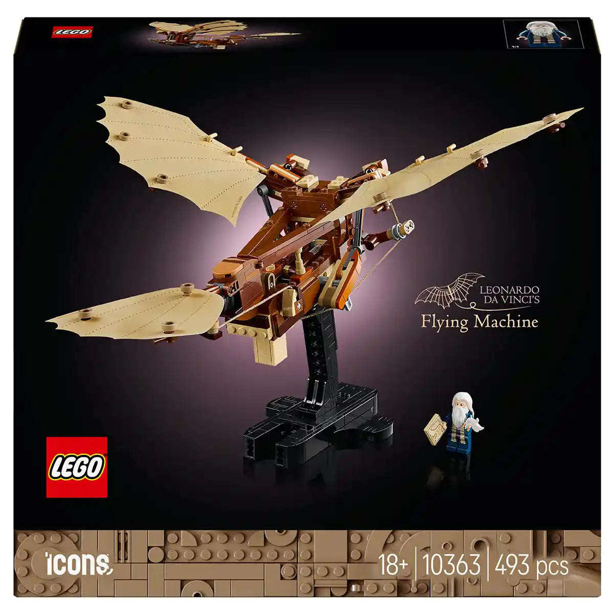 Lego 10363 Leonardo da Vinci's Flying Machine