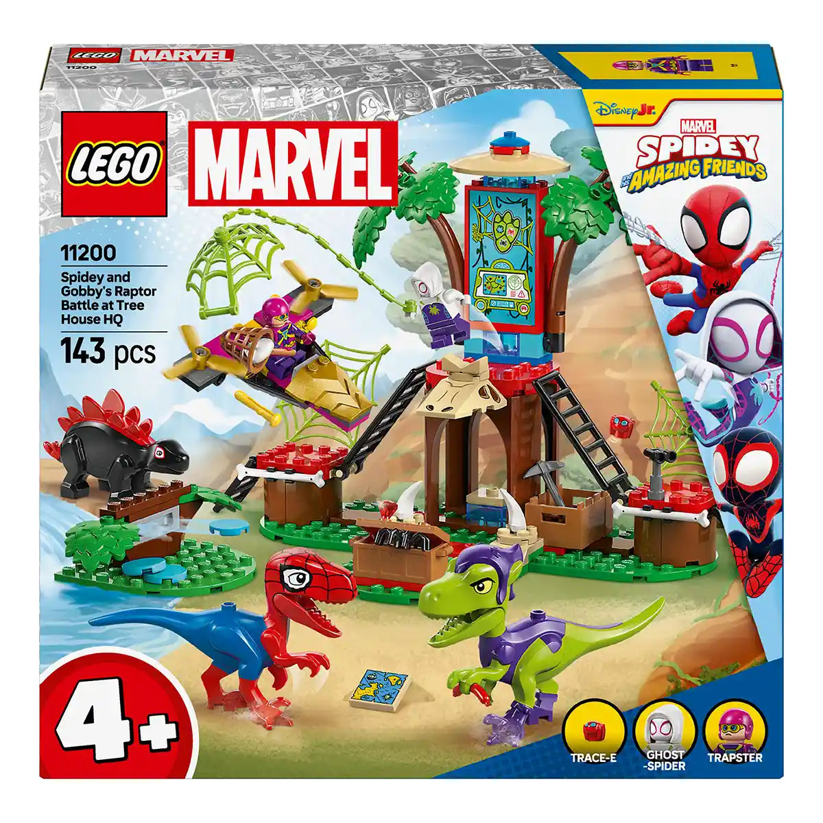 Lego 11200 Spidey and Gobby's Raptor Battle at Tree House HQ