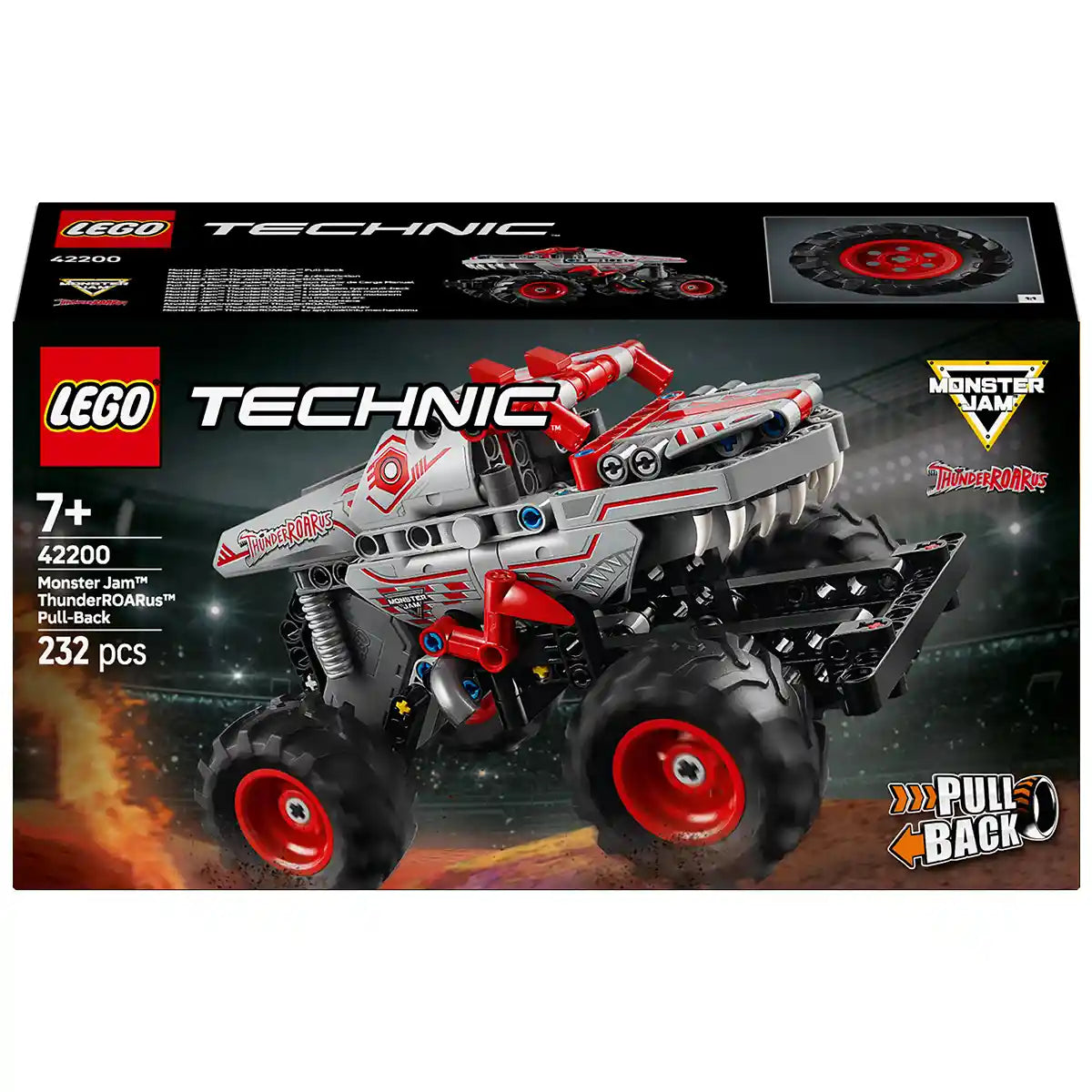 Lego 42200 Monster Jam ThunderROARus Pull-Back
