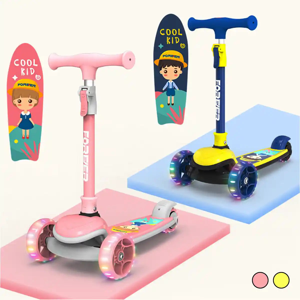 Forever Scootor Yellow