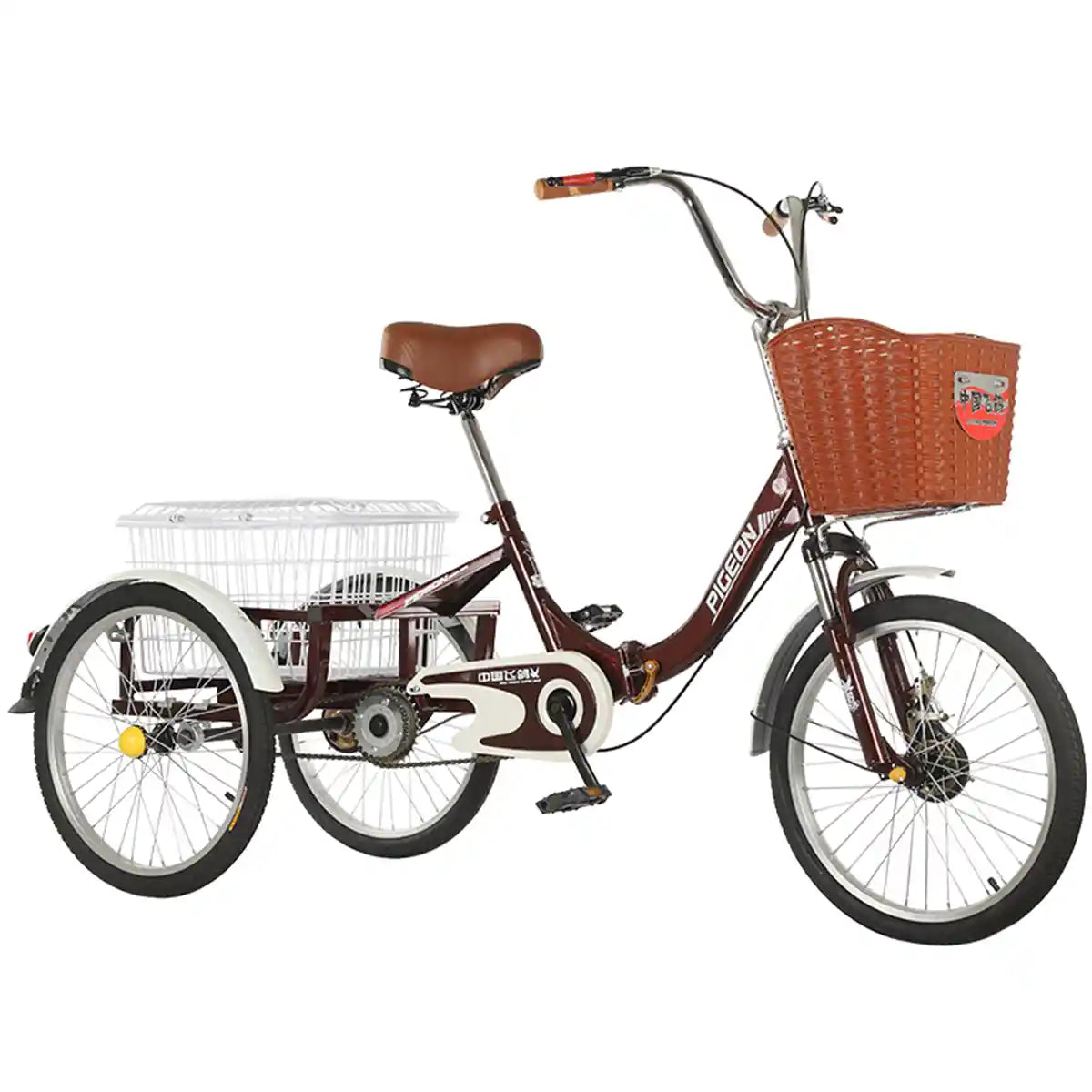 Pigeon tricycle 20 inch Chenting basket - Kiddy Zone