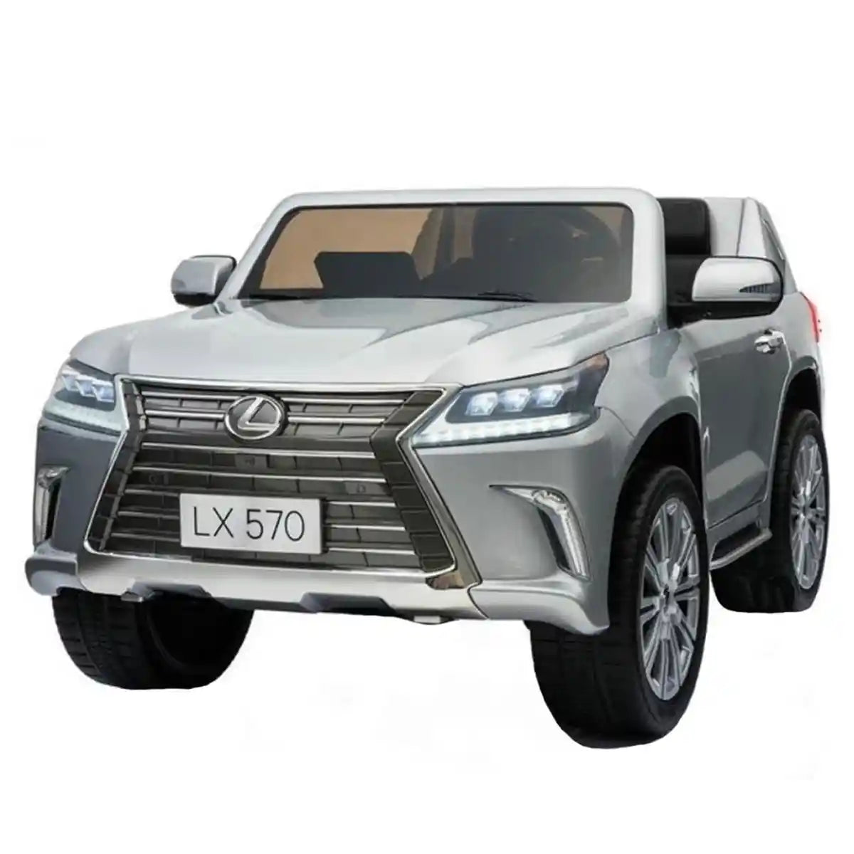 Licensed Ride On Car Lexus 570 With 2.4g Remote Control (Silver)