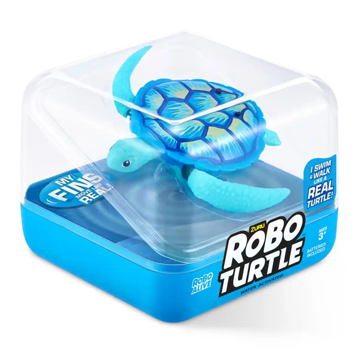 S001-Robo Alive-Robo Turtle-Series 1,4facing24pcs/Pdq,48pcs/Ctn,No Inner,Std Color Assortment - Kiddy Zone
