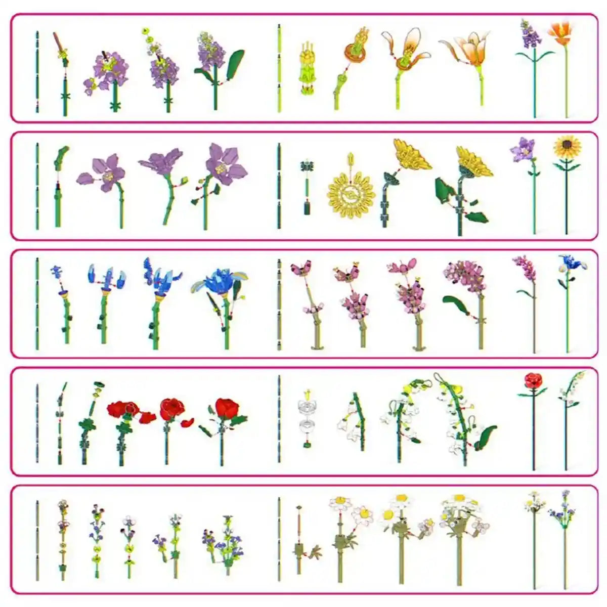 S001-Max-Garden Long Flowers-Series 1-Capsule,15pcs/Gravity Pdq ,30pcs/2pdq/Ctn