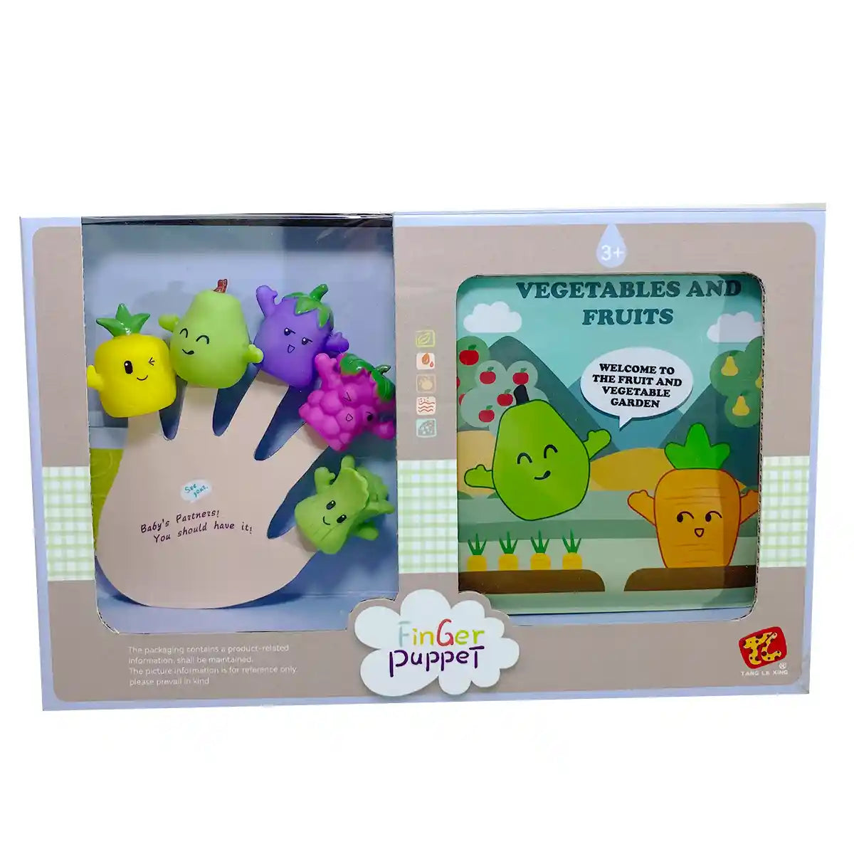 Fruit Finger Doll and Story Bath Book - Kiddy Zone