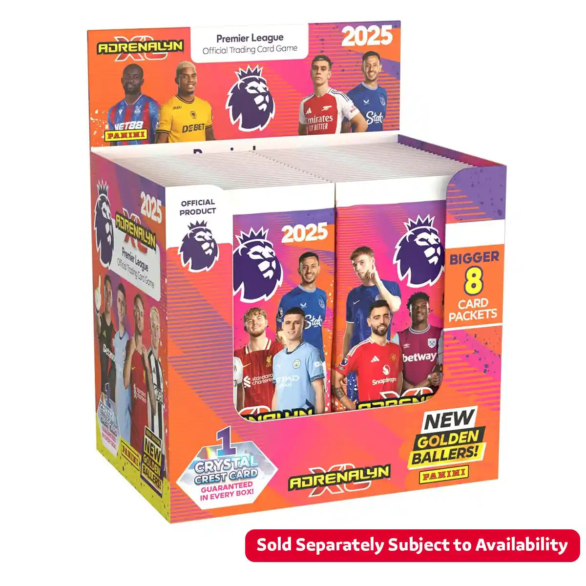 Panini Premier League 2024/25 Adrenalyn XL Single Pack (Box of 36)