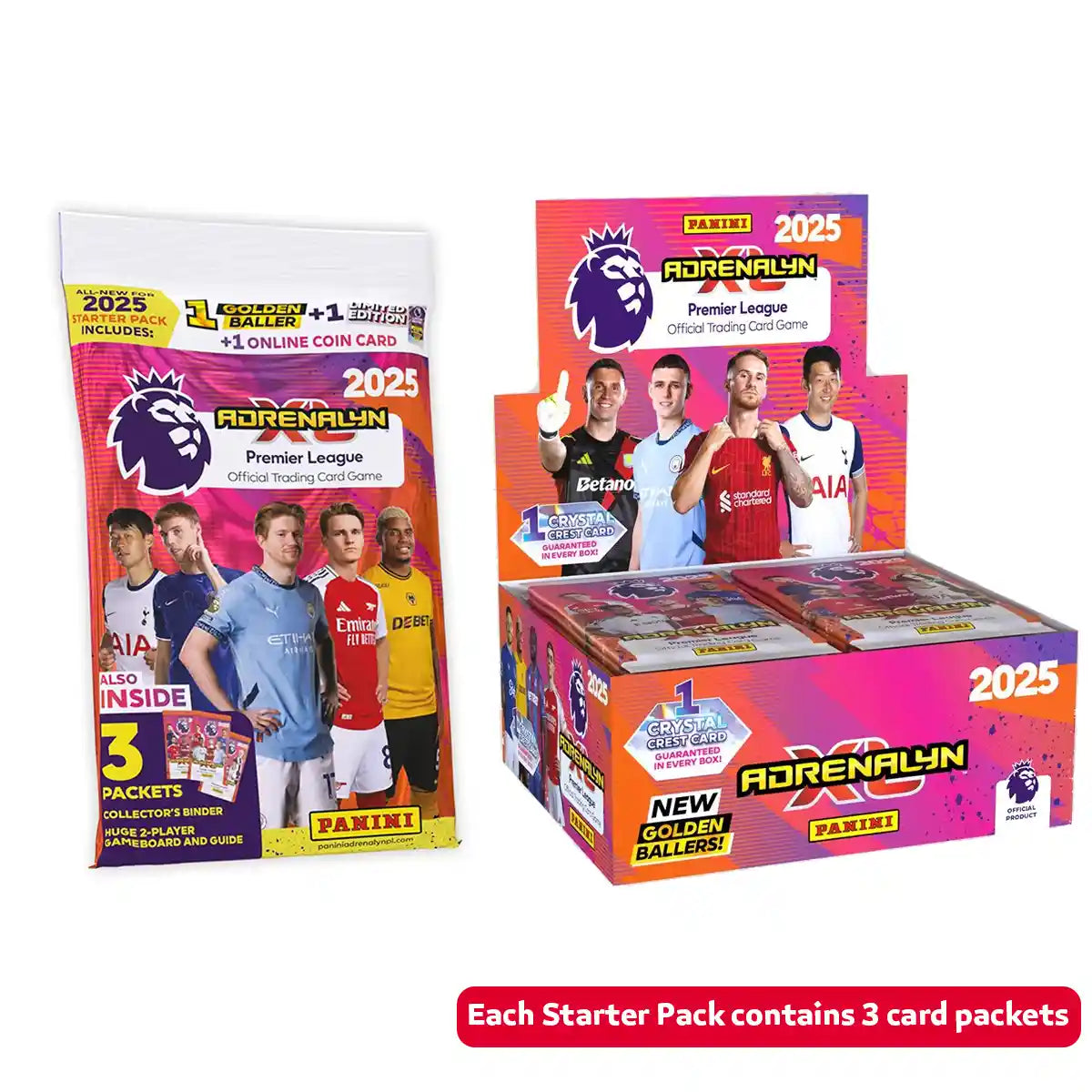 Panini Premier League 2024/25 Adrenalyn XL Starter Pack