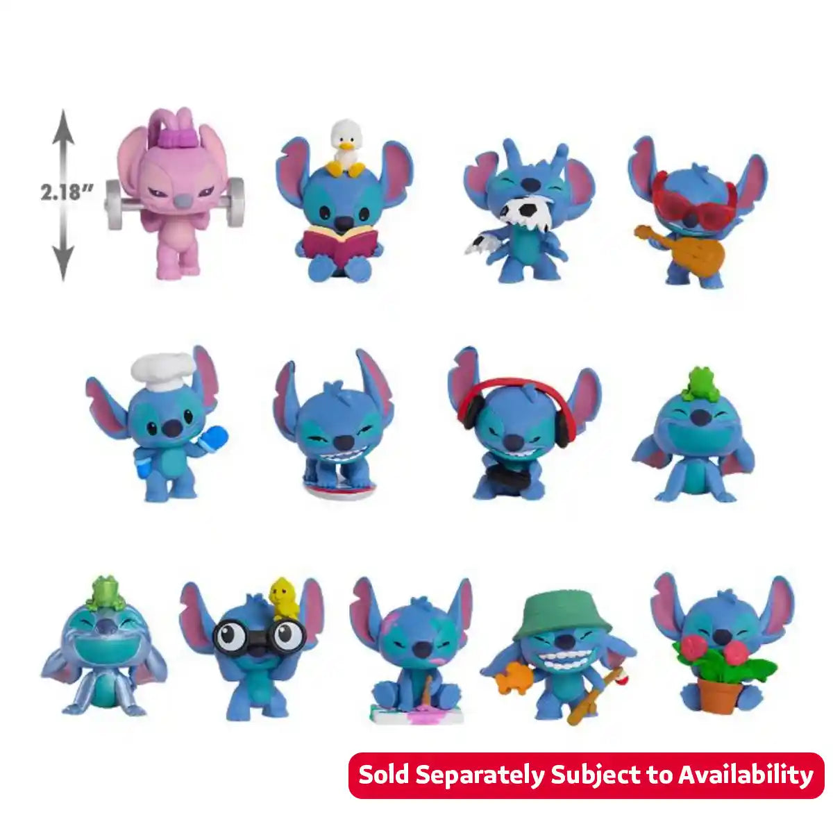STITCH COLLECTIBLE MINI FIGURE CAPSULES SERIES 4
