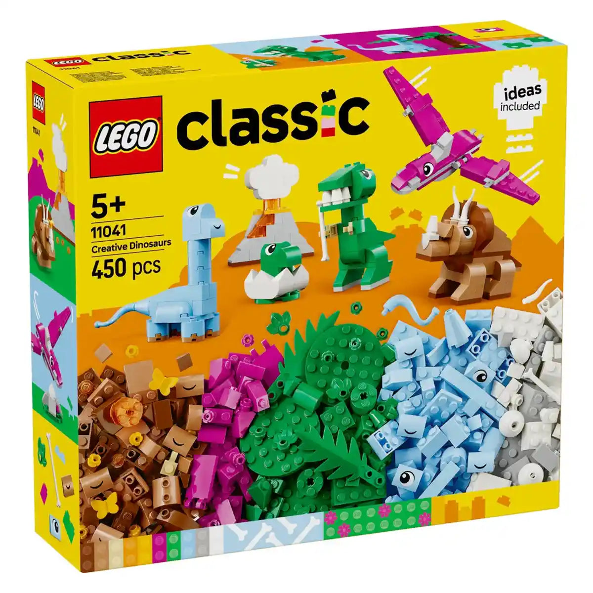 LEGO Classic Creative Dinosaurs, Imaginative Toy Models 11041 - Kiddy Zone