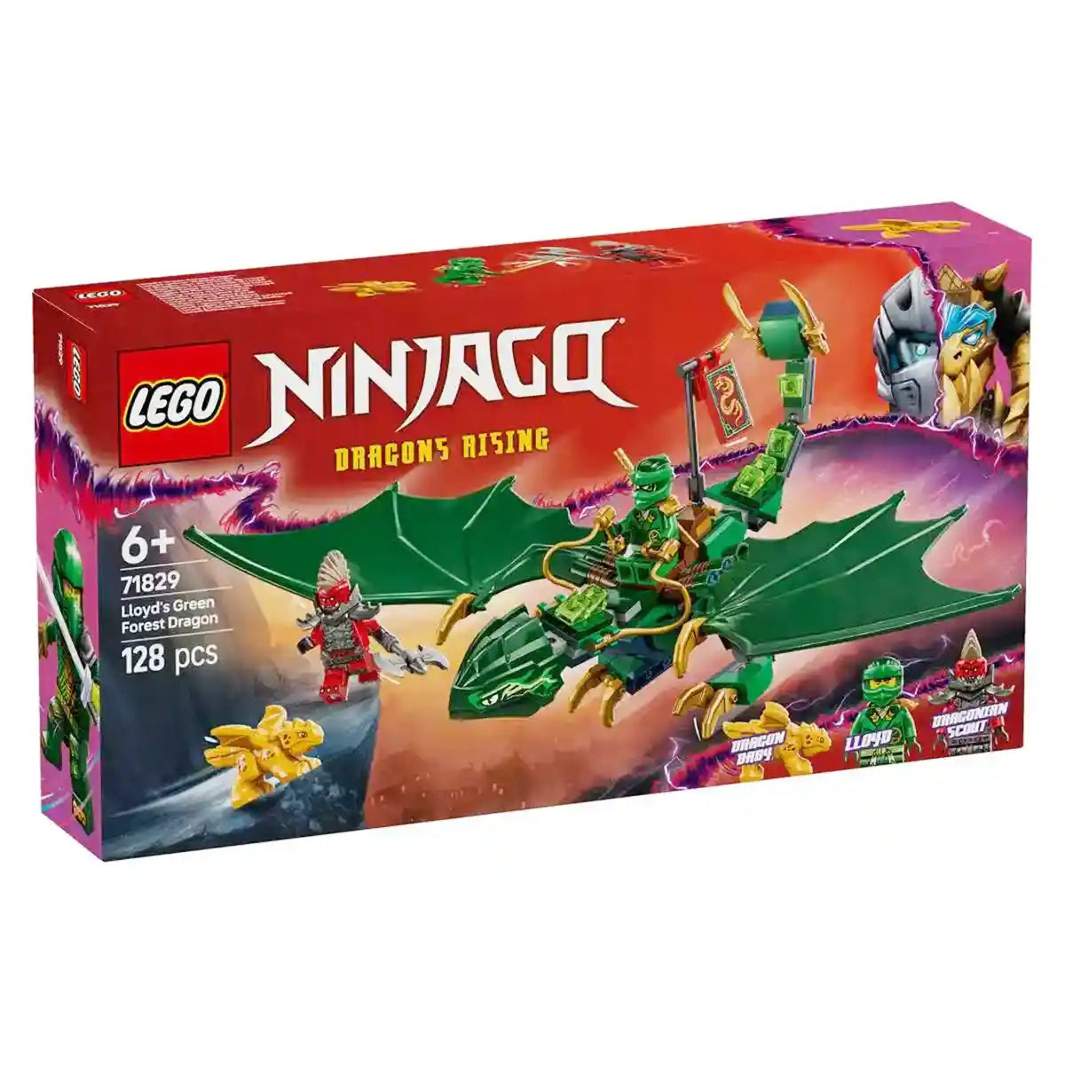 LEGO (ليغو) NINJAGO Lloyd’s Green Forest Dragon Toy 71829