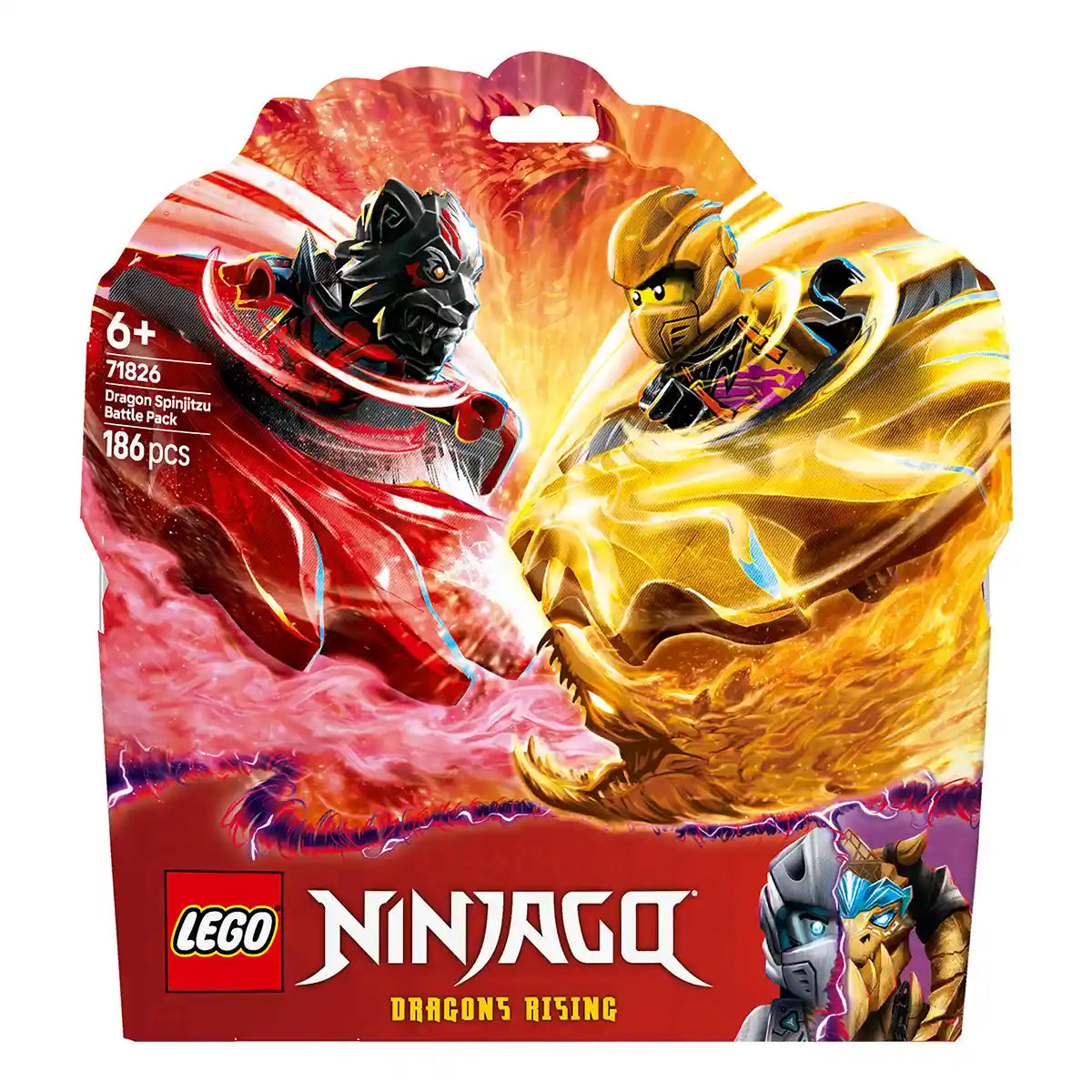 LEGO NINJAGO Dragon Spinjitzu Battle Pack Action Toy Set 71826