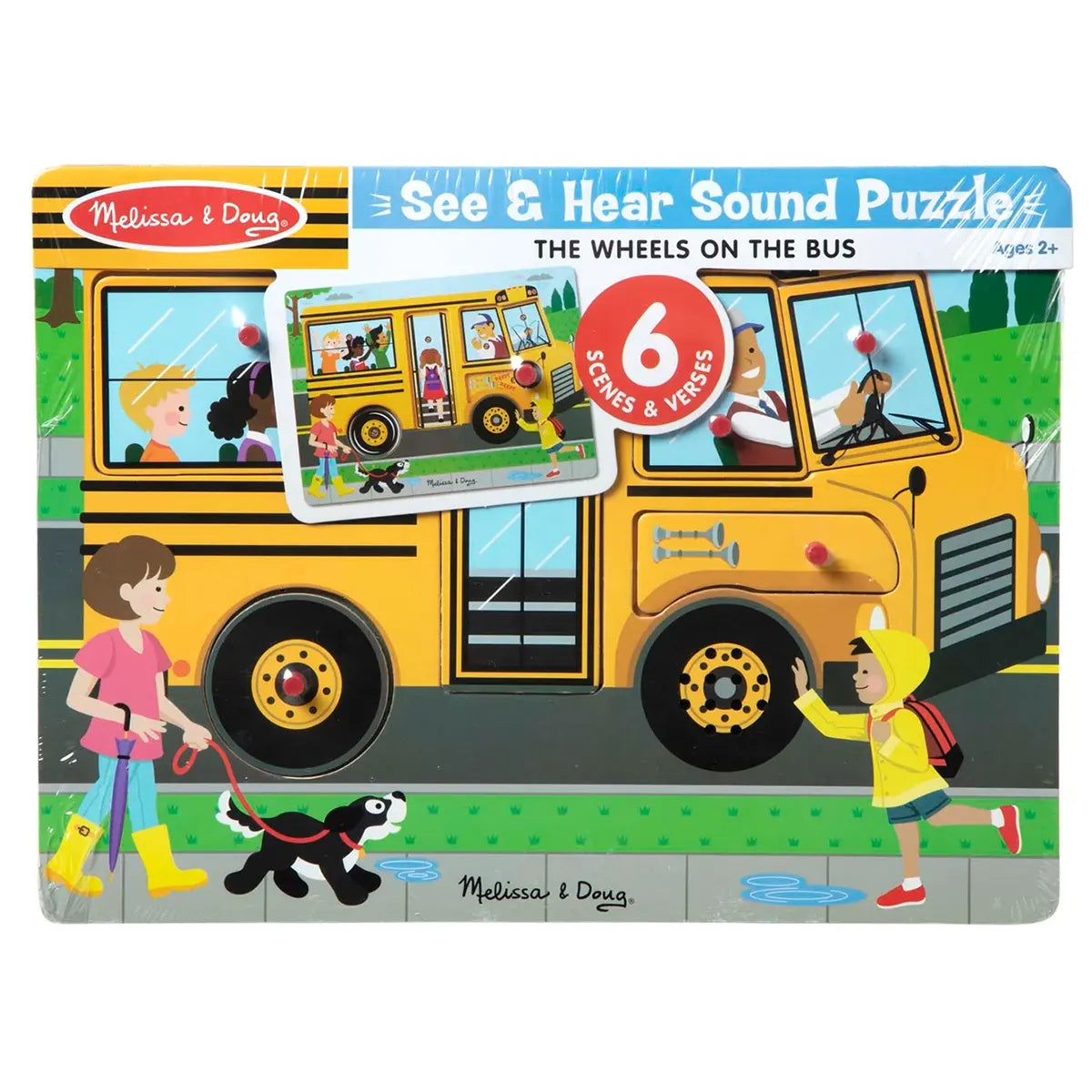 Md The Wheels On The Bus Sound Puzzle