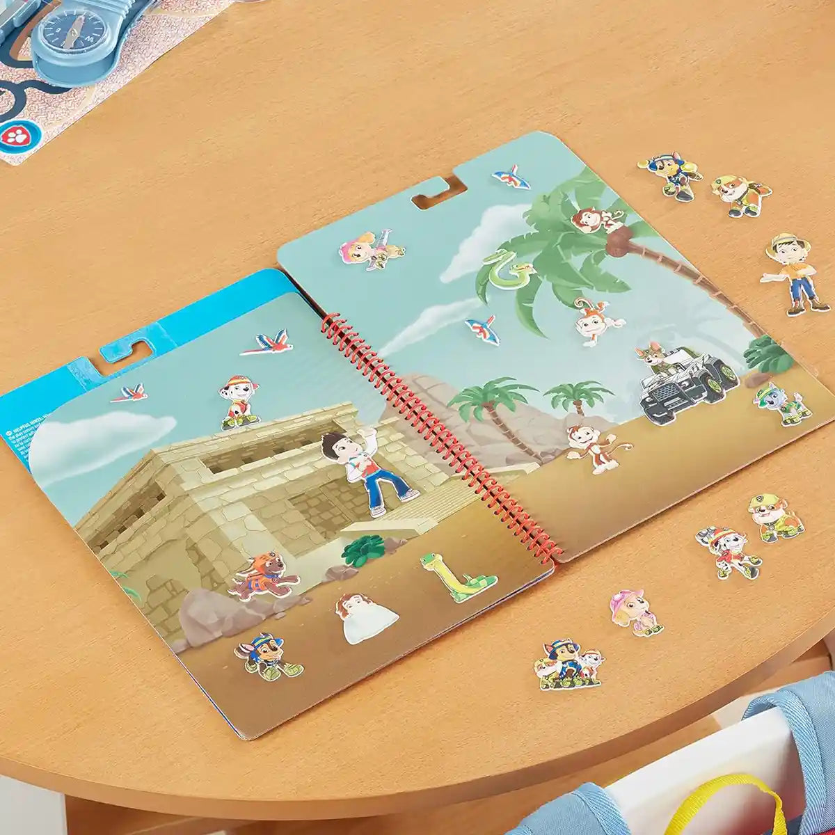 Md Paw Patrol Puffy Sticker Pad - Jungle