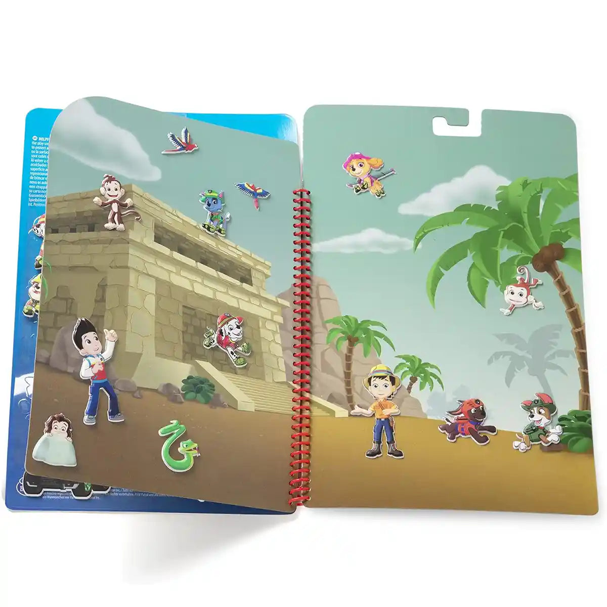 Md Paw Patrol Puffy Sticker Pad - Jungle