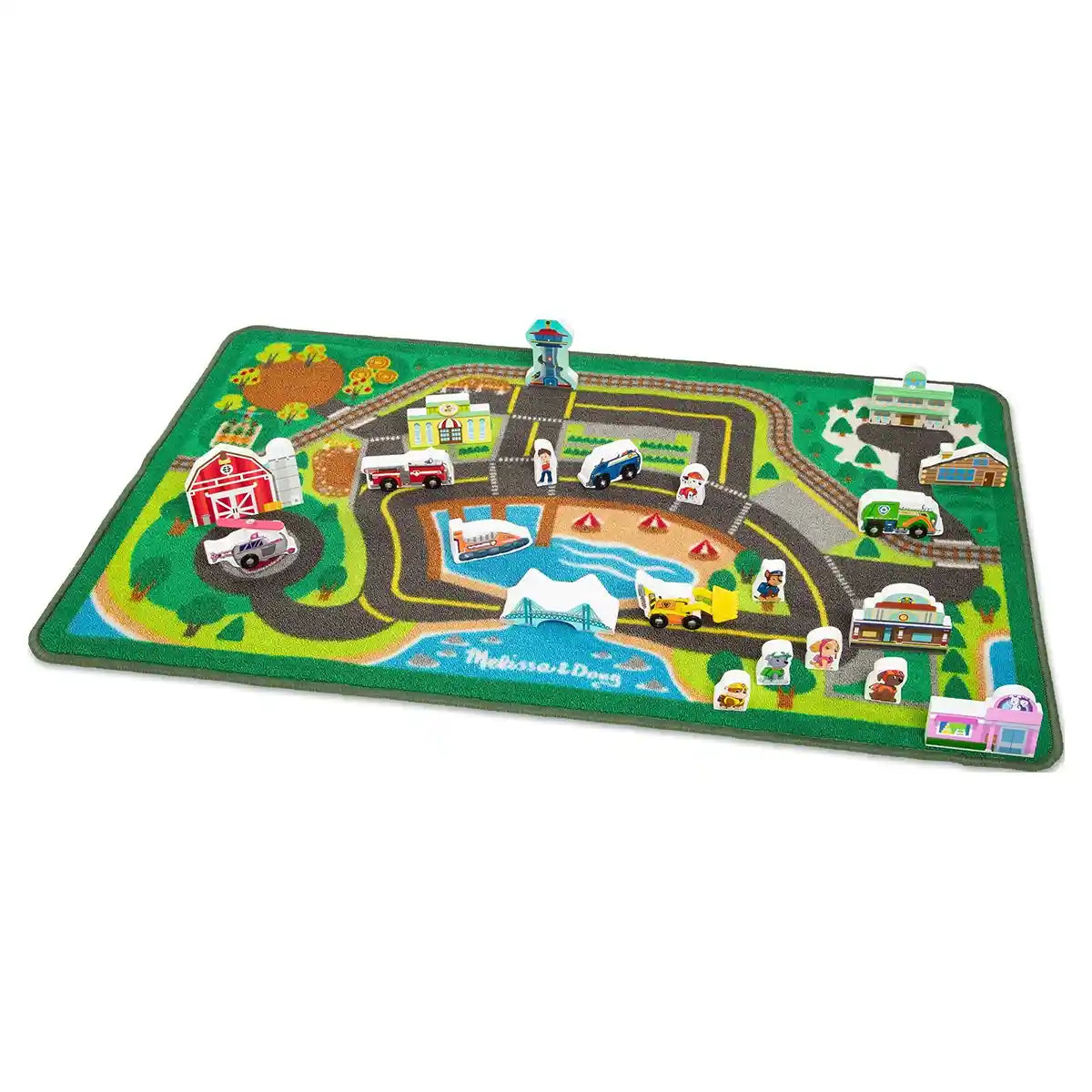 Md Paw Patrol Activity Rug - Adventure Bay