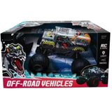 R/C 1: 8 4WD Bus PVC light spray car (including electricity)