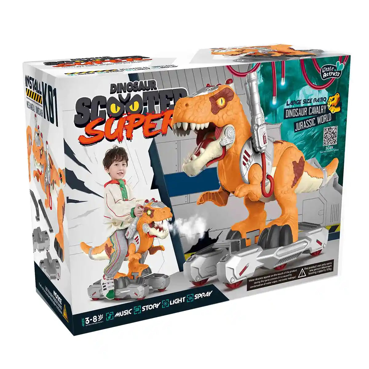 Mechanical Dinosaur for 3-8yrs