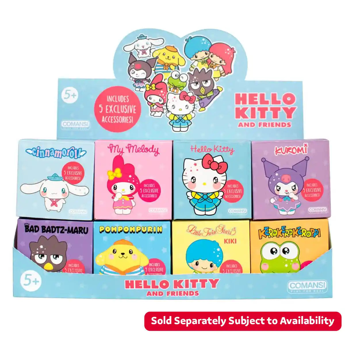 Hello Kitty & Friends Friendship Box Asst. 16 - Kiddy Zone
