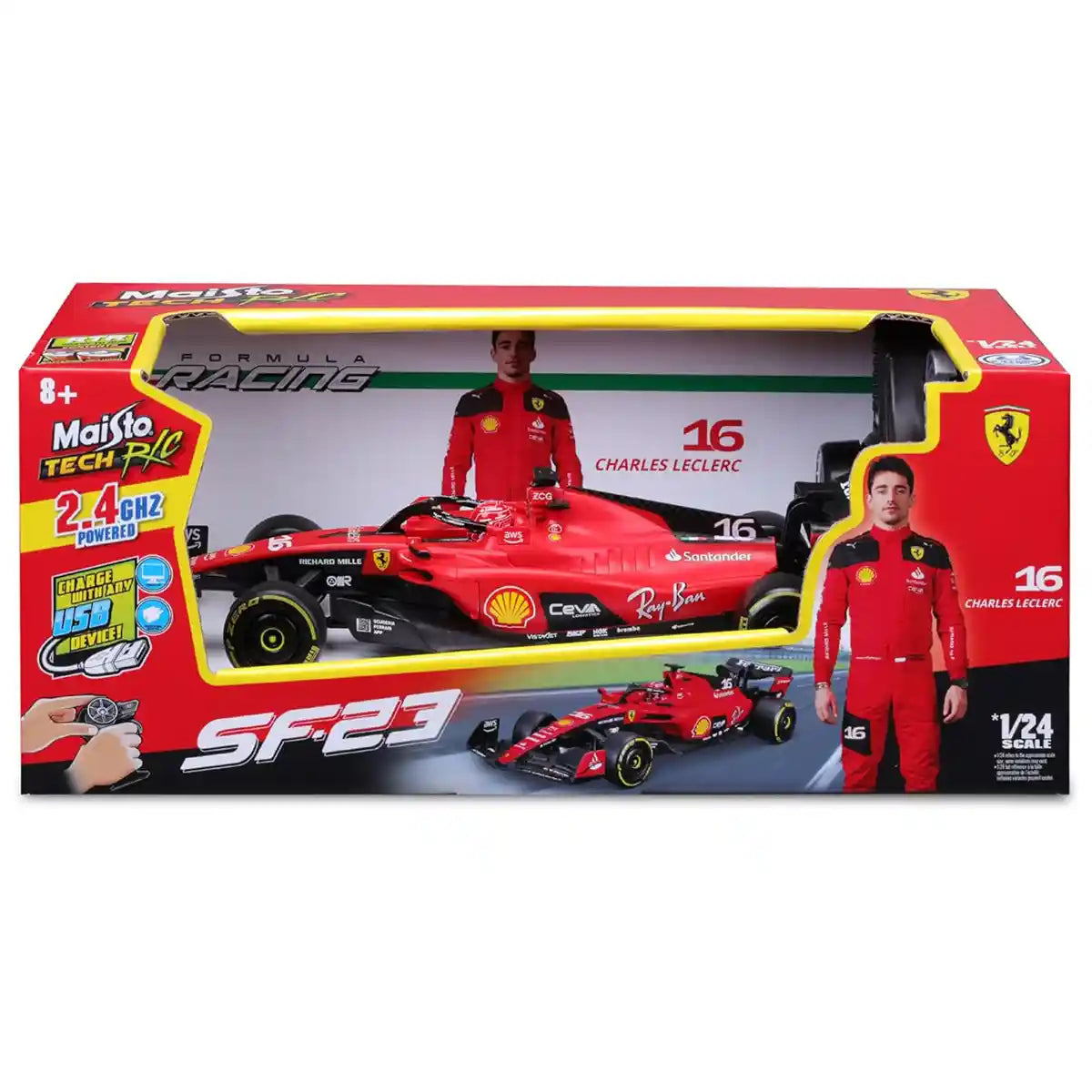 Maisto Rc 1:24 Premium F1 - 2023 Ferrari Sf-23 - Kiddy Zone