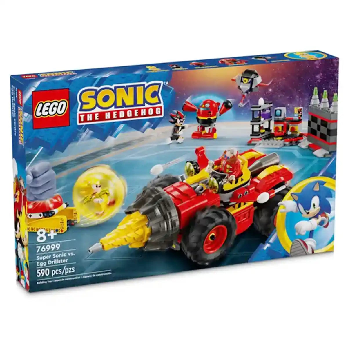 LEGO Sonic the Hedgehog Super Sonic vs Egg Drillster 76999 - Kiddy Zone