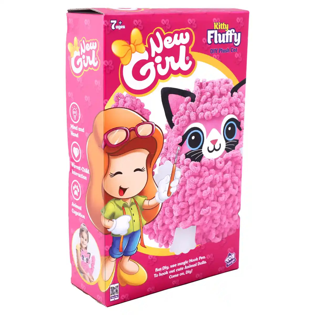 New Girl DIY Plush Kitty Fluffy - Kiddy Zone