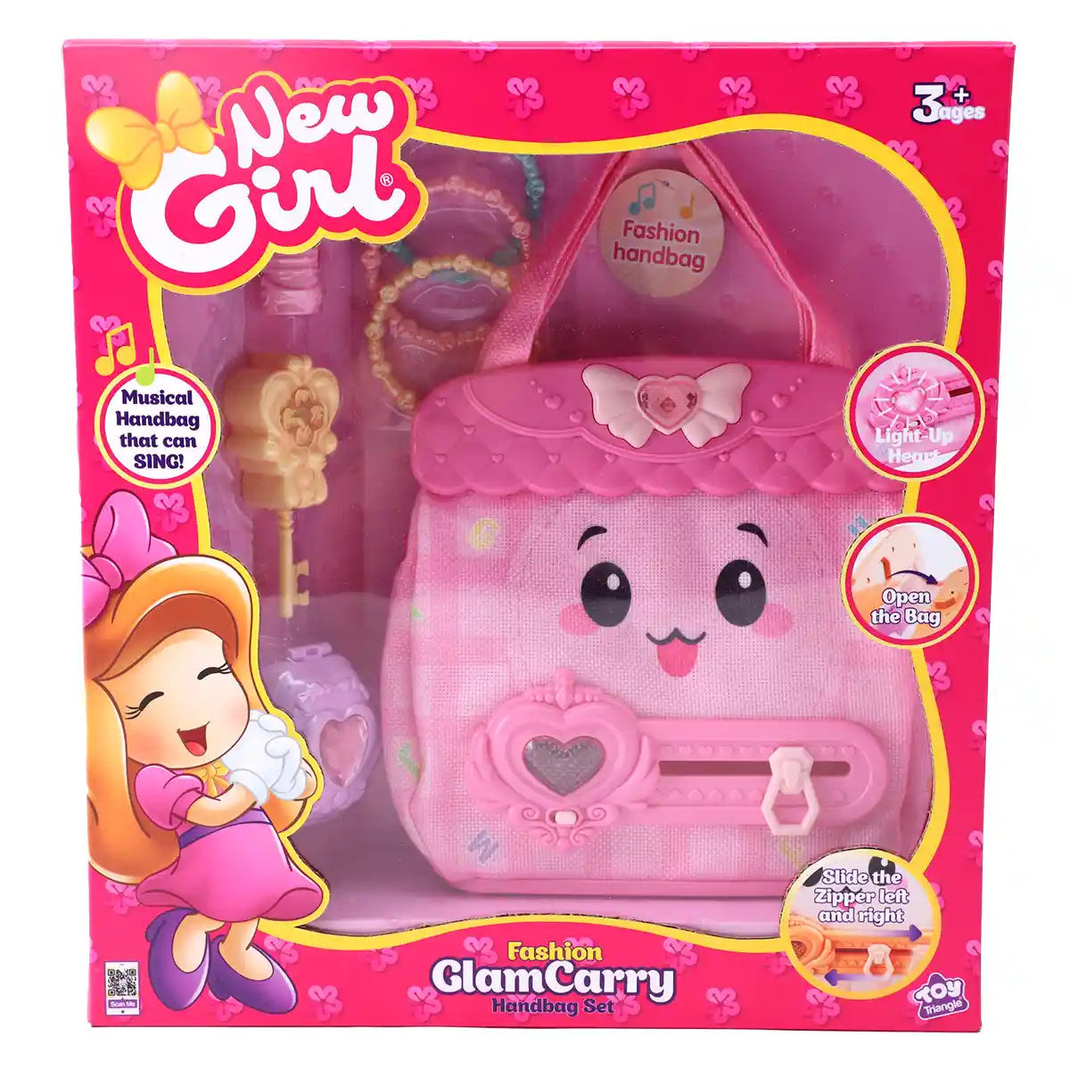 New Girl Fashion Glamcarry Handbag Set - Kiddy Zone