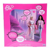 Fulla Doll with Purple Motorbike Set