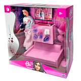 Fulla Doll with Living Room Set