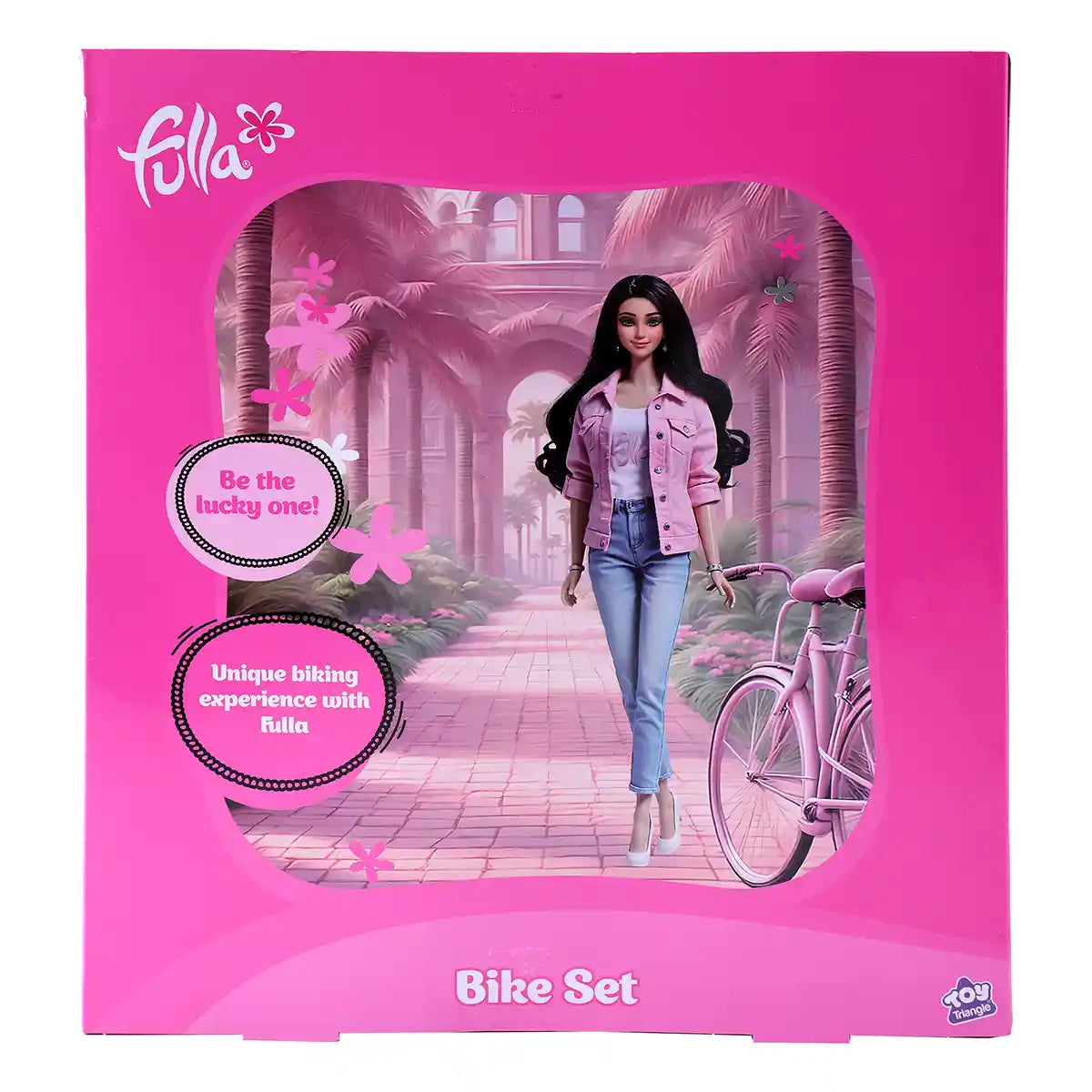 Fulla Doll with Bike Set