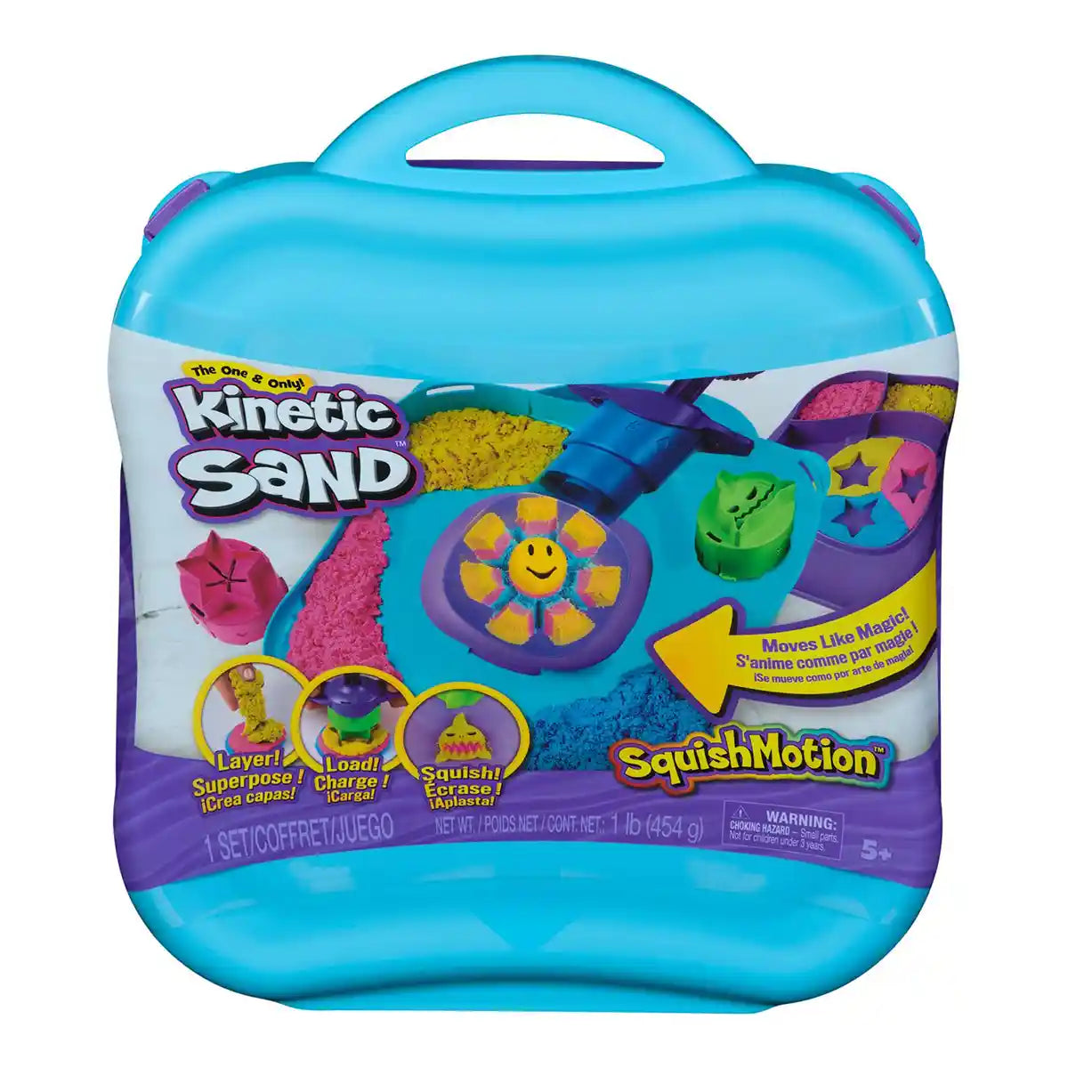 Kinetic Sand Squish Motion Set - Kiddy Zone