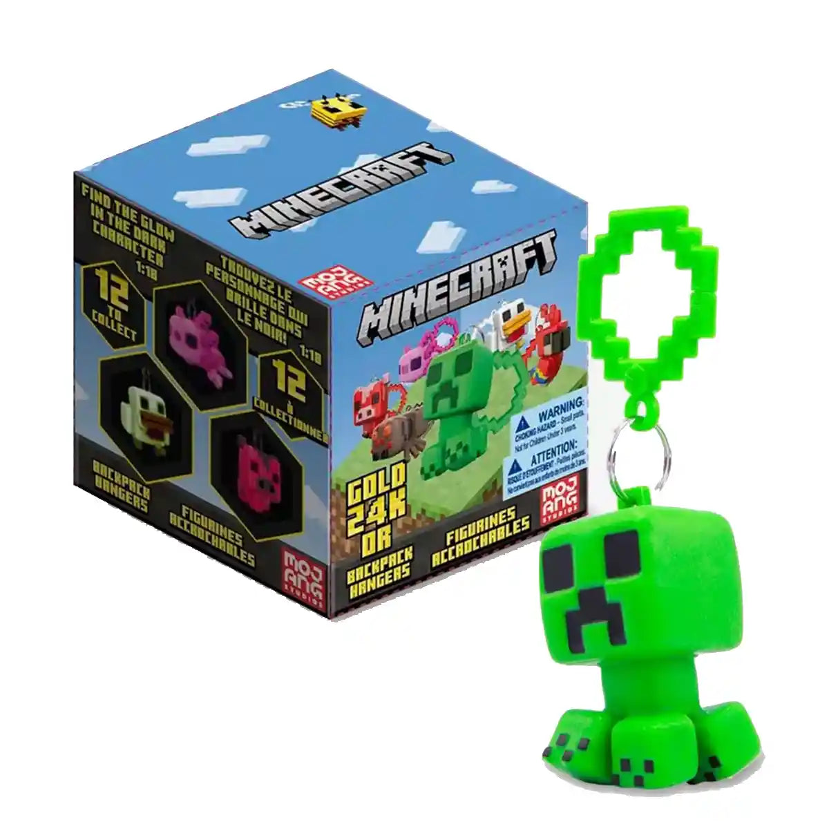 Minecraft Fig Keychains Blind Box Asst.CDU