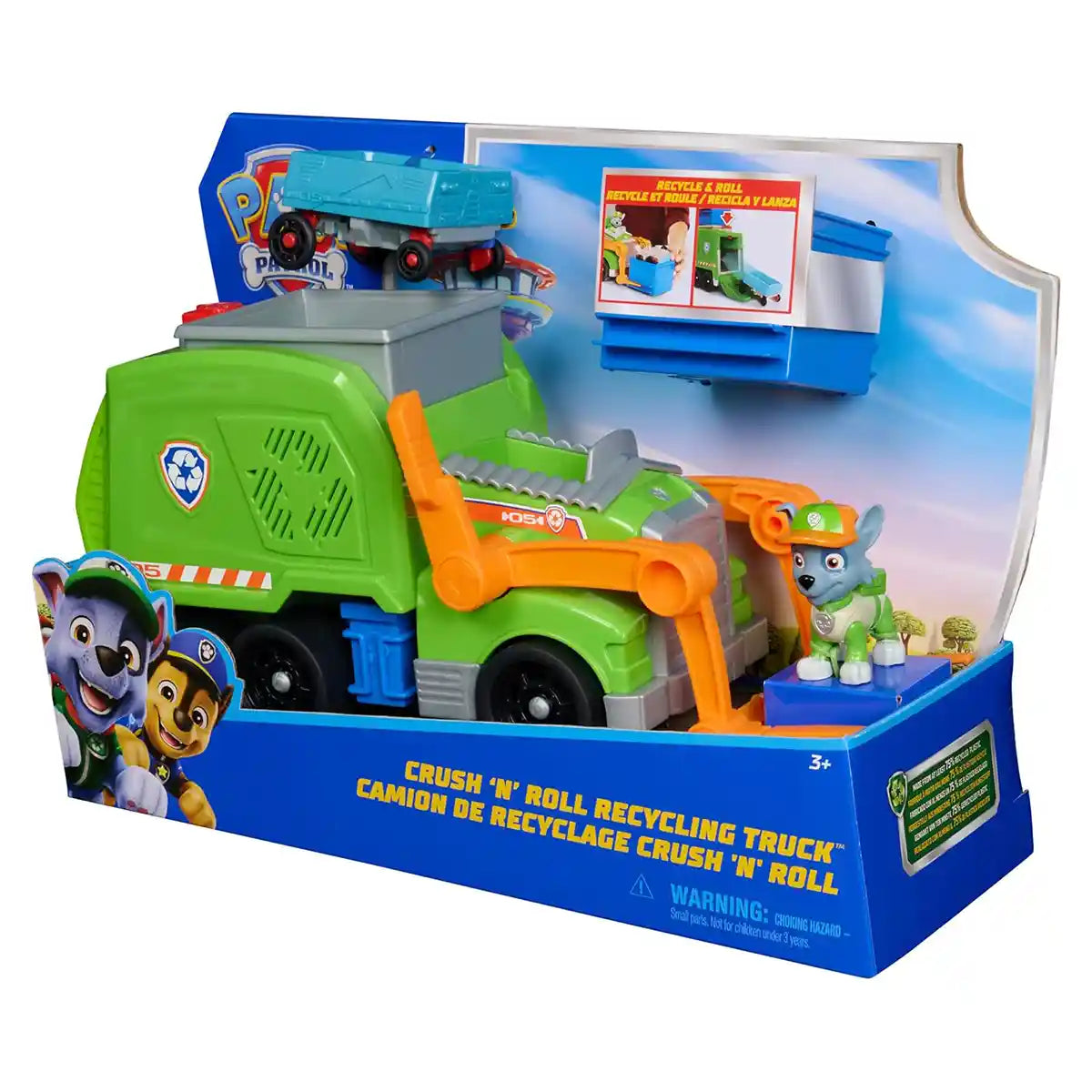 Paw Patrol Dlx Vehicle Recycling Truck Rocky - Kiddy Zone