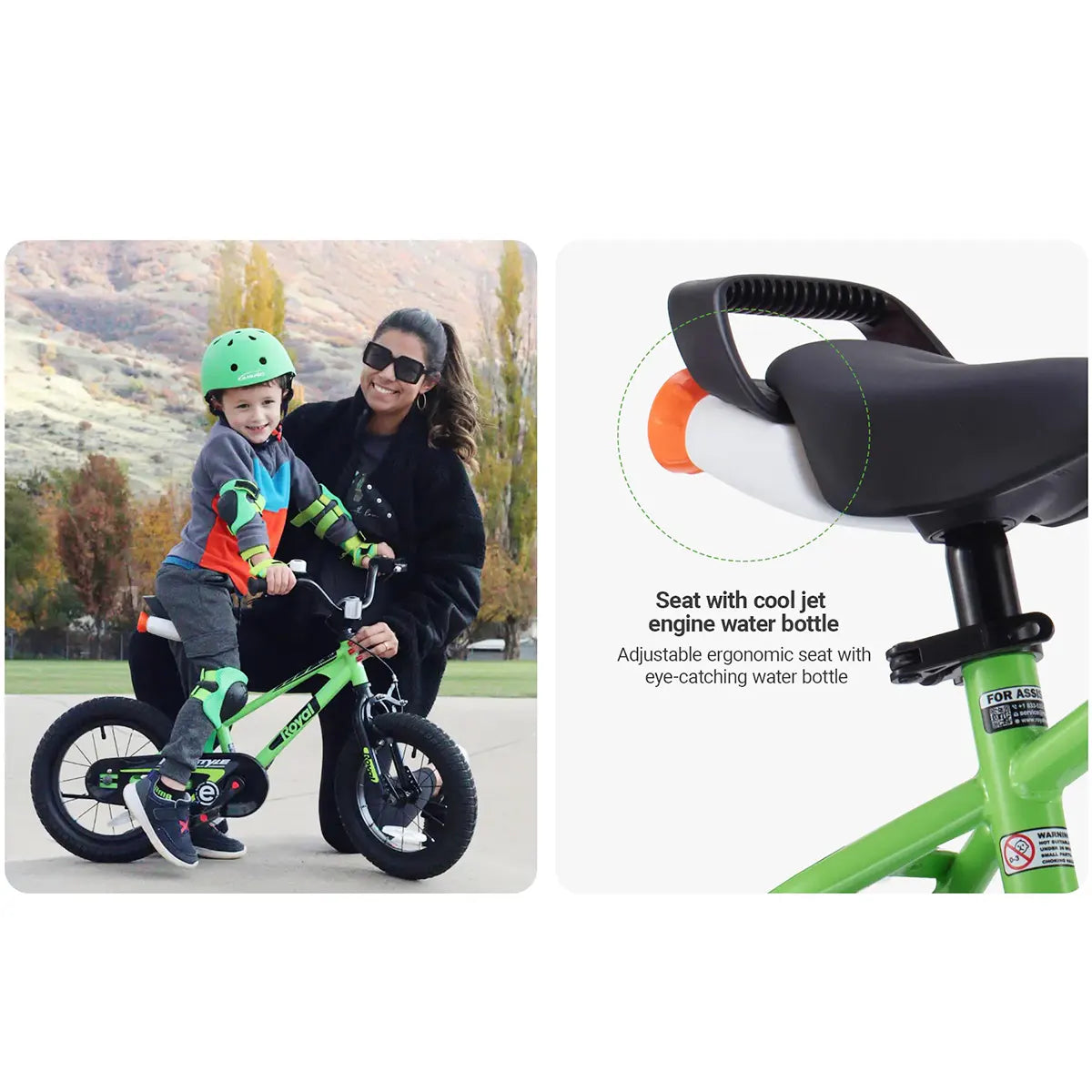 RB Children Bicycle Ez Freestyle Black 14"