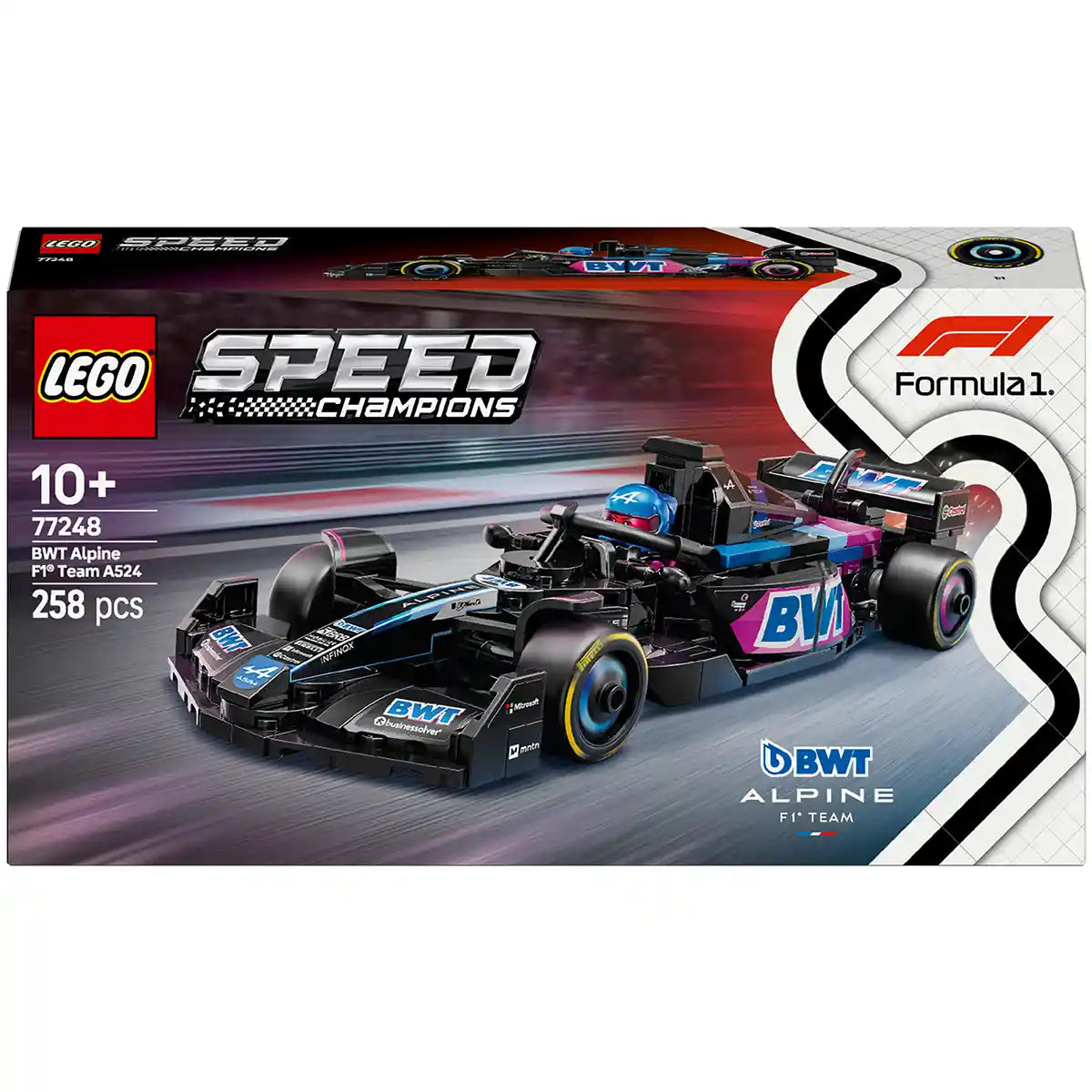 Lego 77248 BWT Alpine F1 Team A524 Race Car - Kiddy Zone