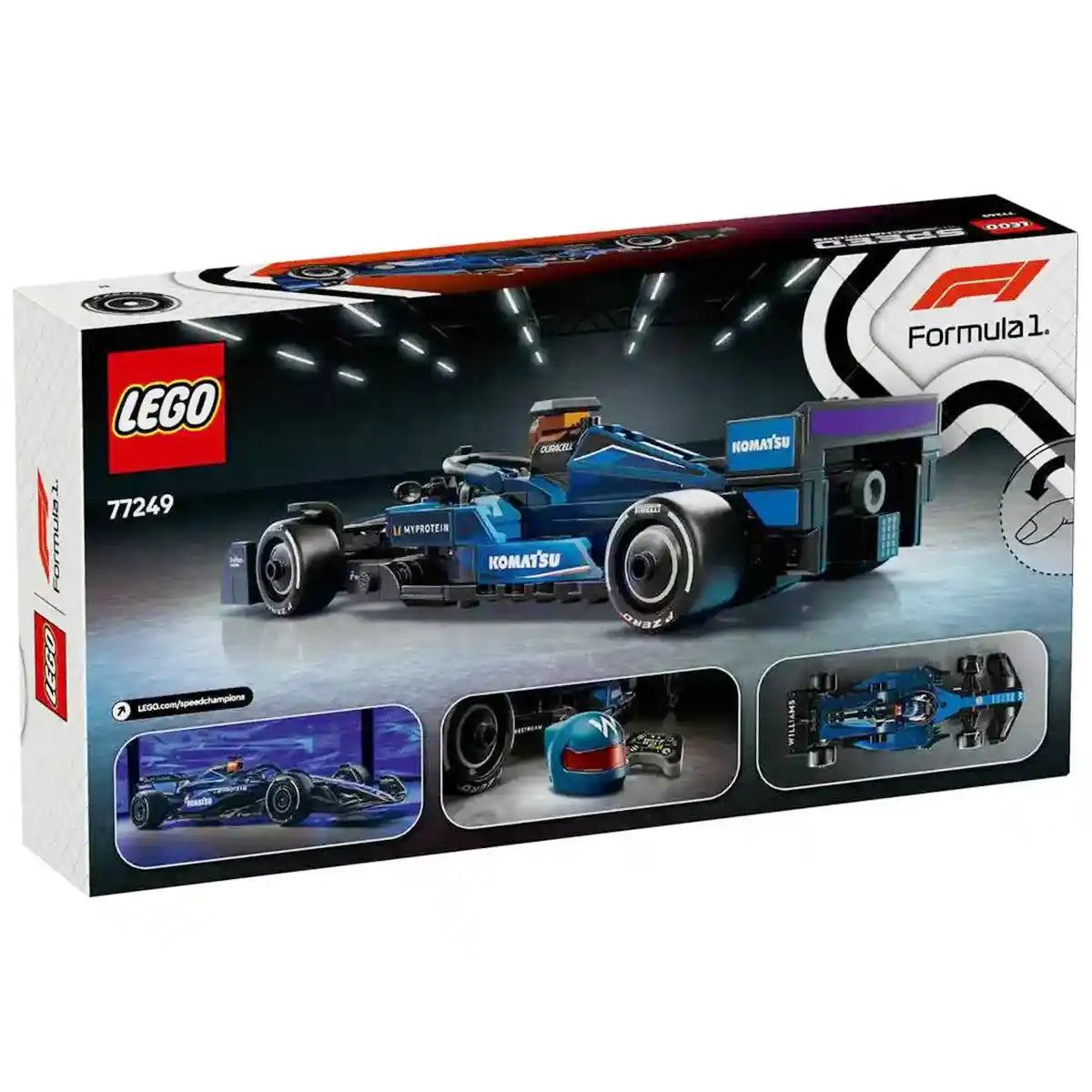 LEGO Speed Champions 77249 Williams Racing FW46 F1 Race Car