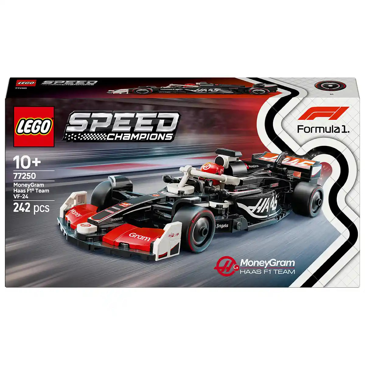 Lego 77250 MoneyGram Haas F1 Team VF-24 Race Car - Kiddy Zone