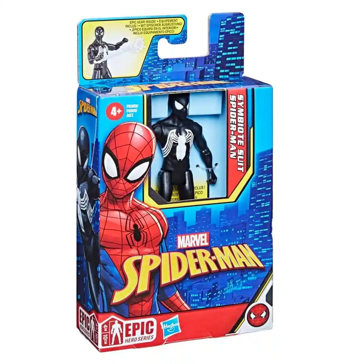 Spd 4in Symbiote Suit Spiderman