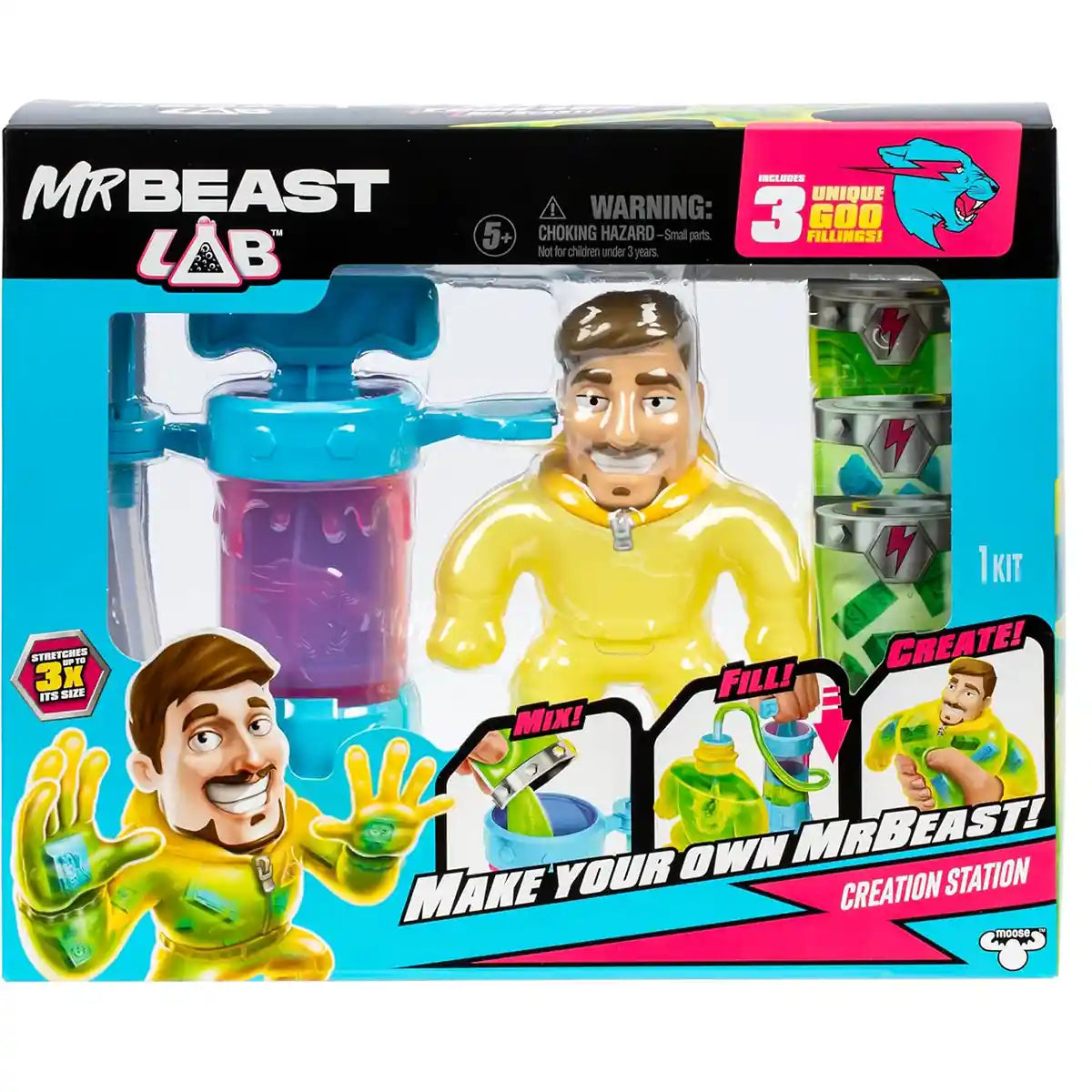 Mrbeast Lab Hero Creator Make Your Own Pk Hazmat Jimmy - Kiddy Zone
