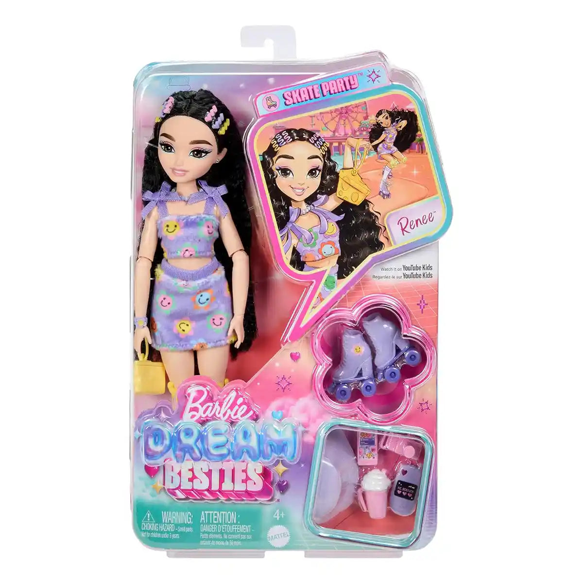 Barbie Dream Besties Roller Skate - Renee - Kiddy Zone