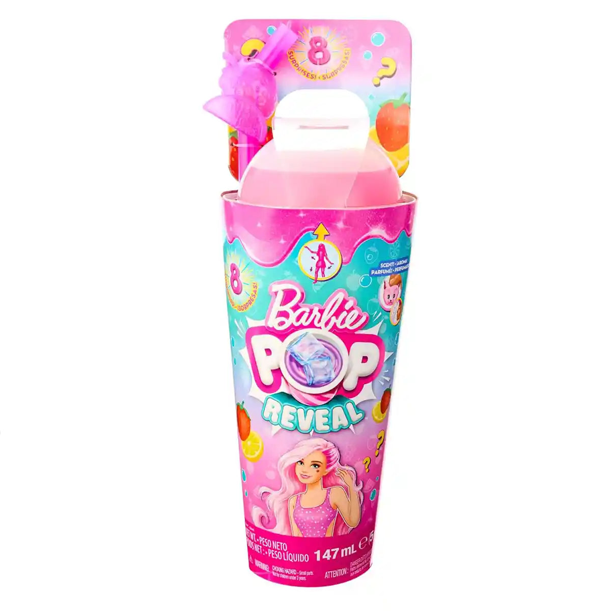 Barbie Pop! Reveal Juicy Fruit Series - Strawberry - Kiddy Zone