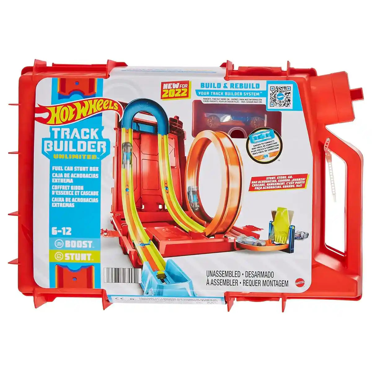 Hot Wheels Stunt Tracks Fuel Can Stunt Box - Kiddy Zone
