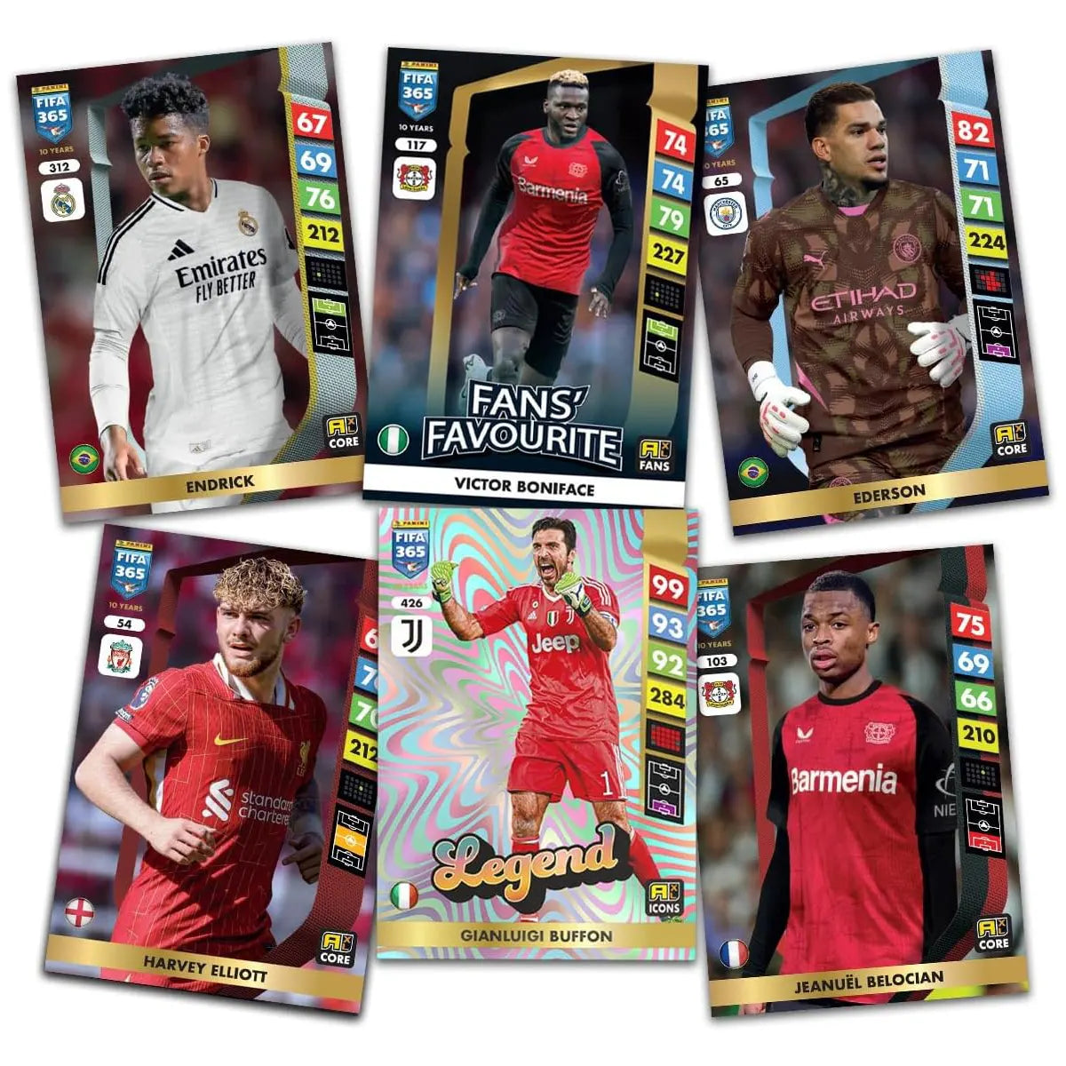 Panini Adrenalyn XL FIFA 365 2025 Trading Cards