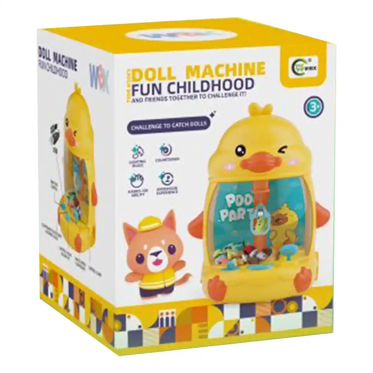 Cute Duck Doll Machine Configuration