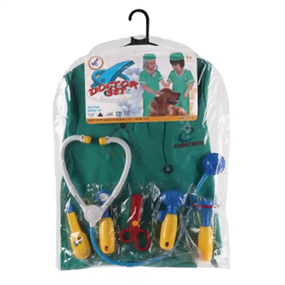 Green Nurse Costume Uniform