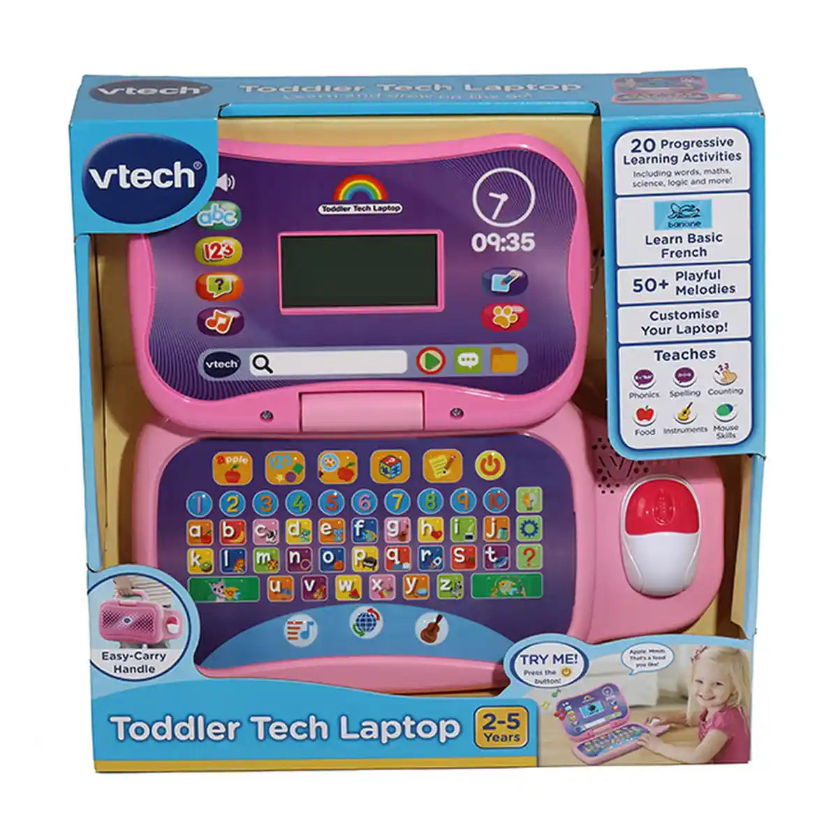 Pre-School Tech Laptop Pink