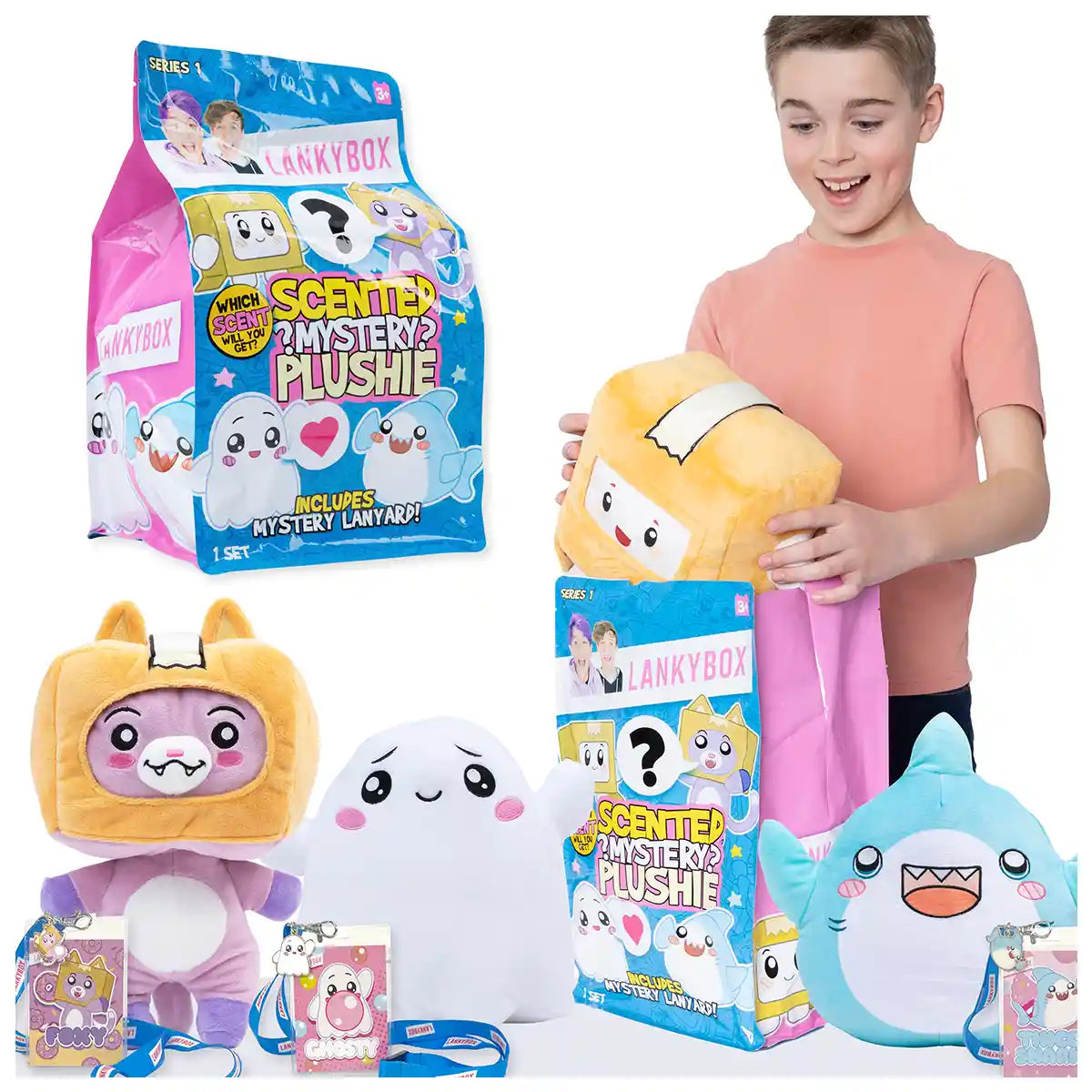 Lankybox Mystery Plush 11inch