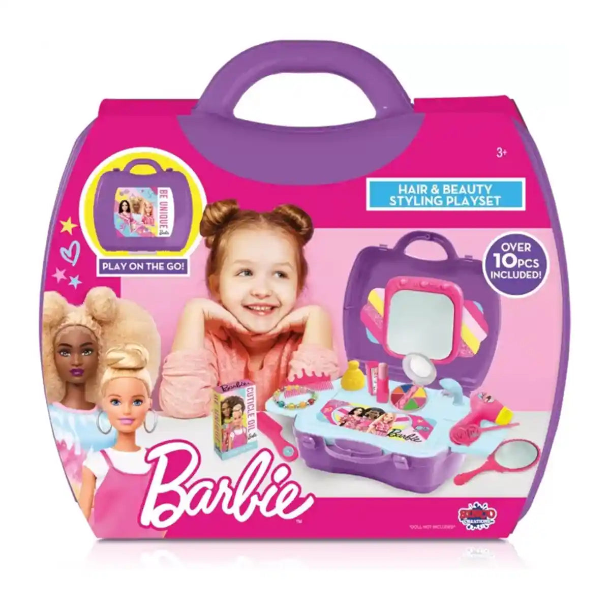 Barbie Hair & Beauty Station Pk6 - Kiddy Zone