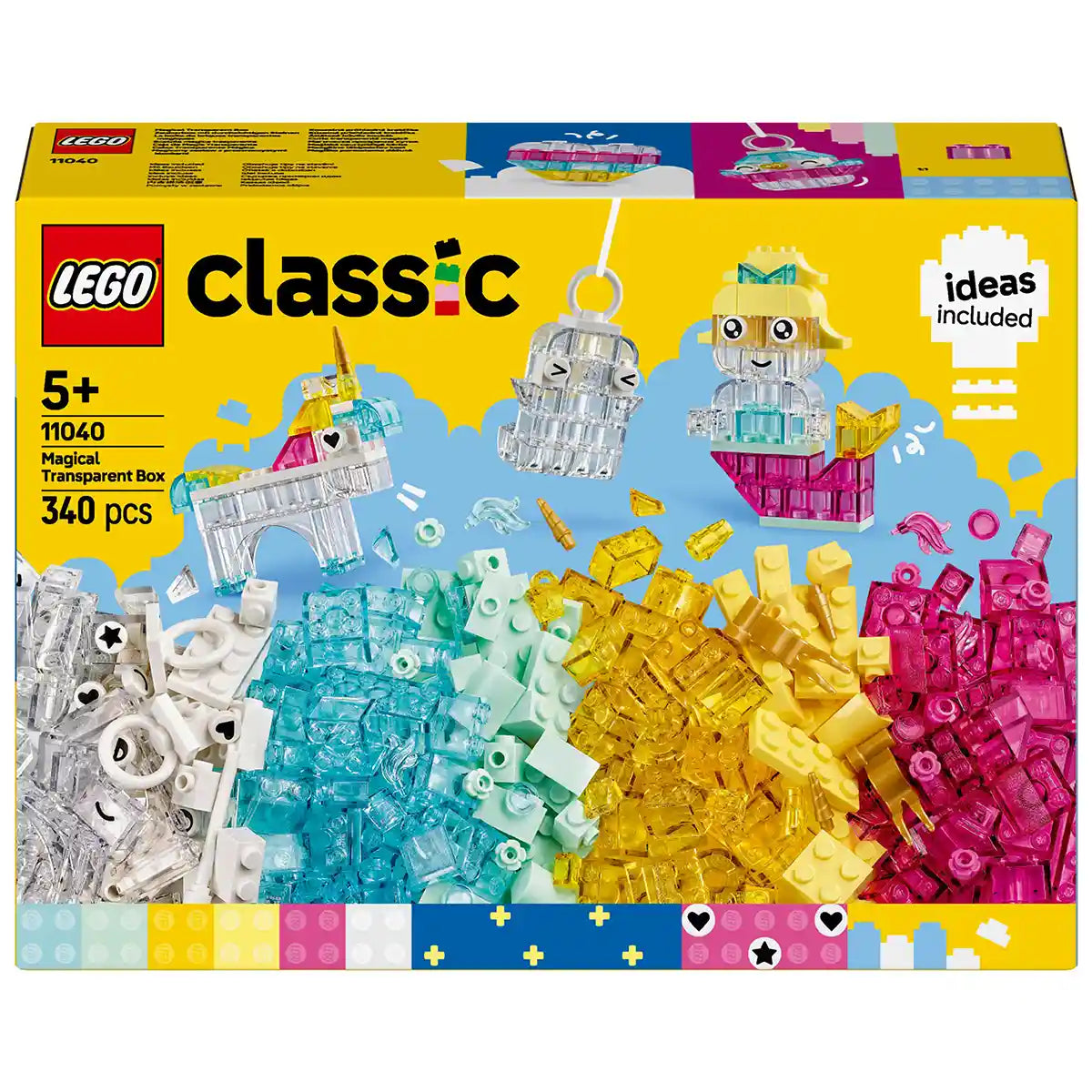 LEGO-Classic 11040 Magical Transparent Box V29 - Kiddy Zone