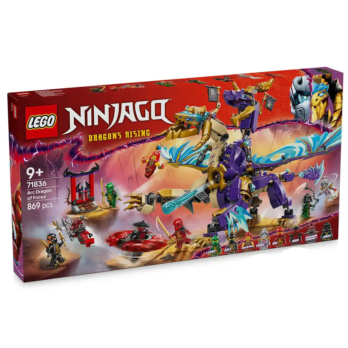 Lego Ninjago 71836 Arc Dragon of Focus V29