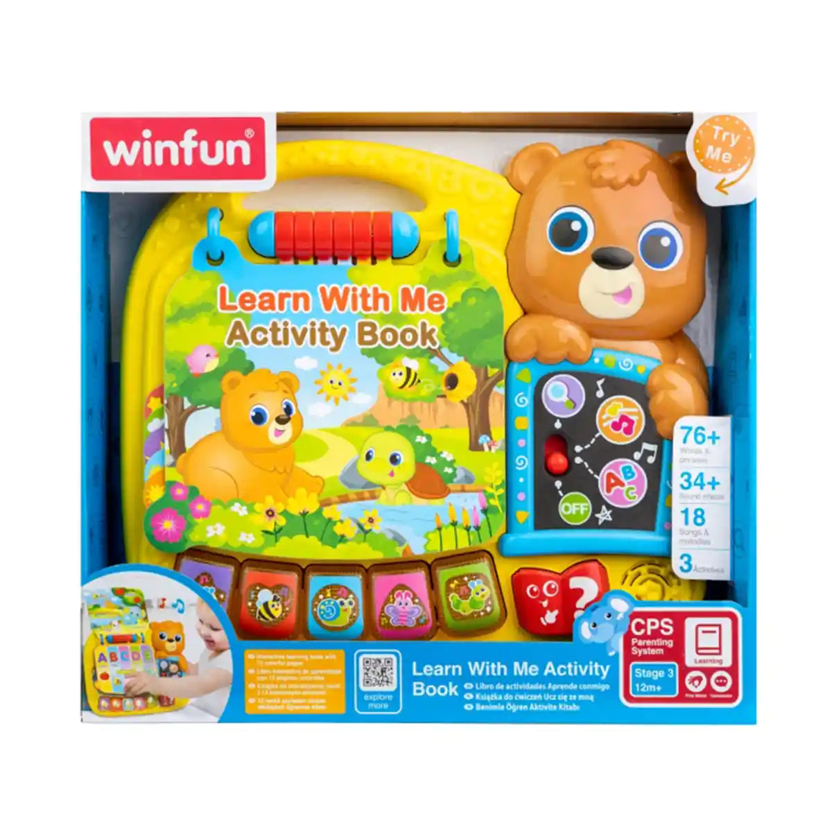 Winfun Learn With Me Activity Book - Kiddy Zone